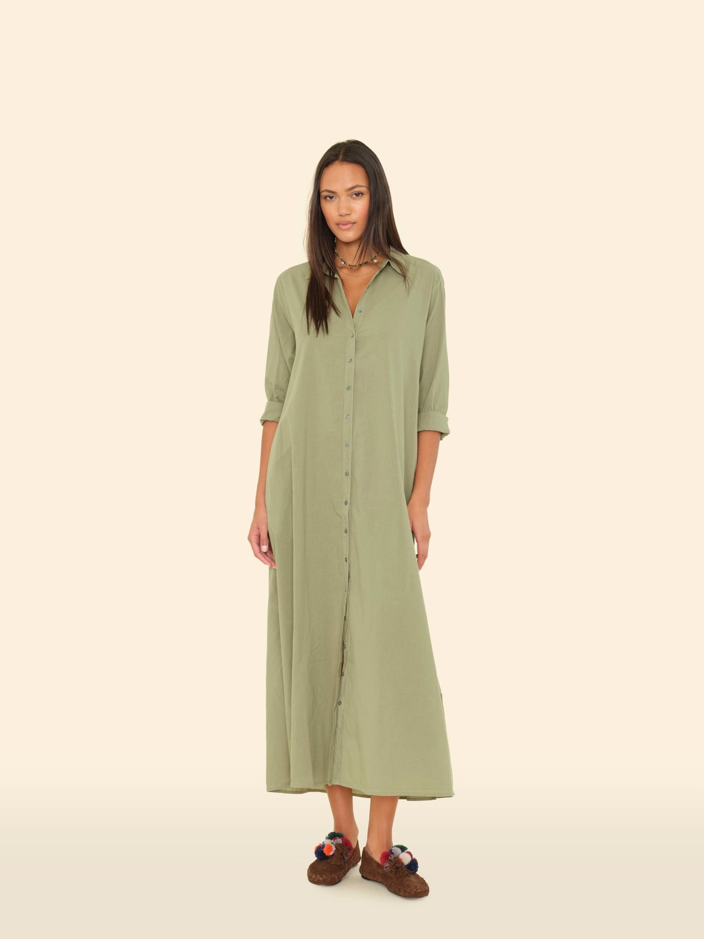 Classico Dress Dark Seagrass Boden Dress Dark Seagrass Boden Dress