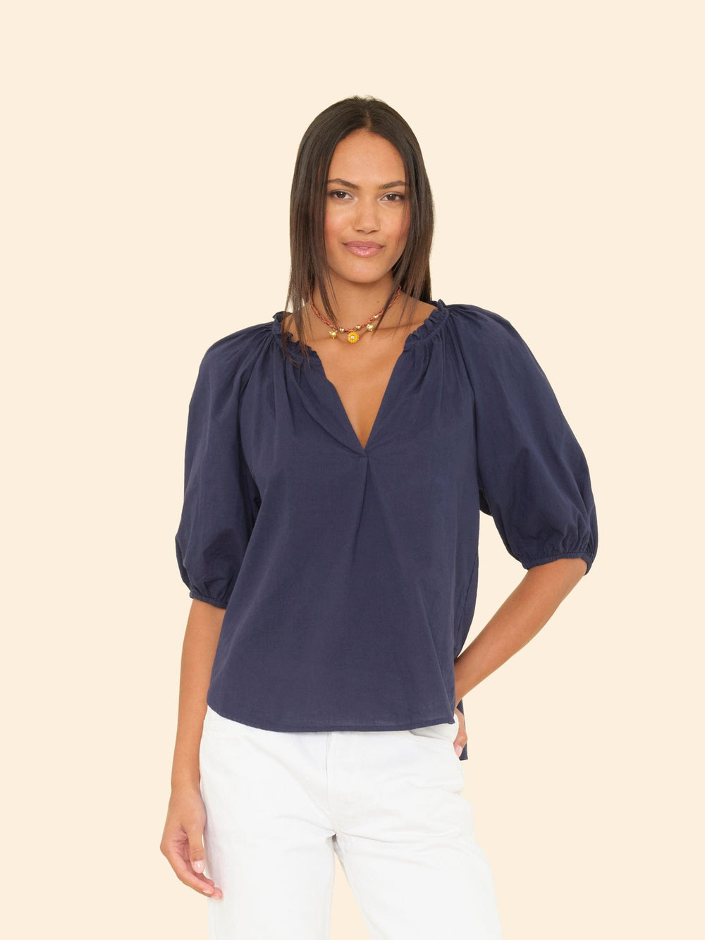 Classico Top Navy Jules Top Navy Jules Top