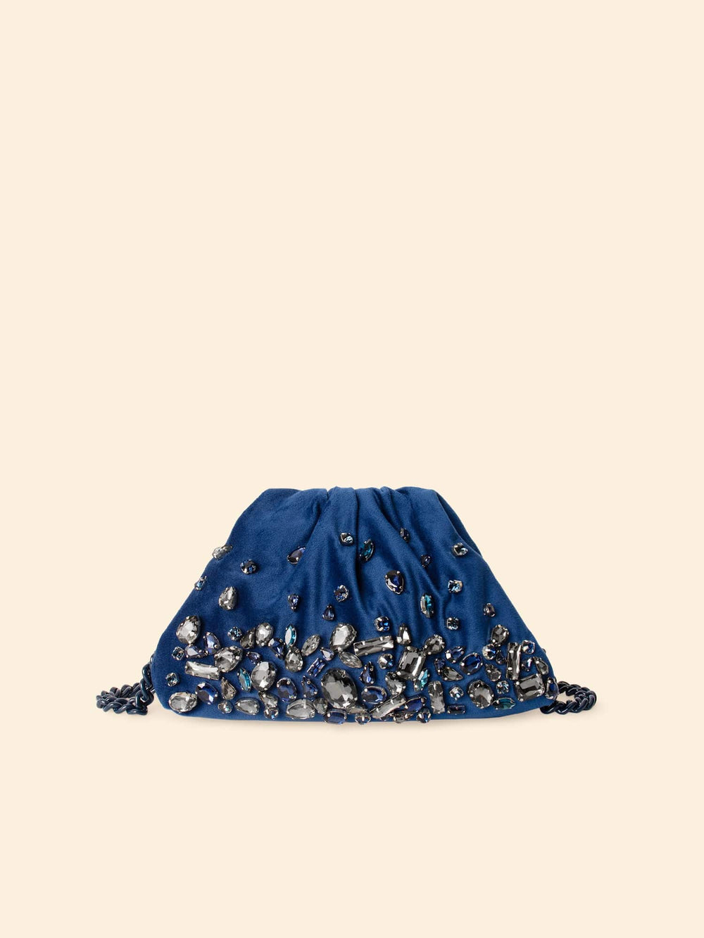 Maria La Rosa Handbag One Size / Blue Maria La Rosa Blue Pepita Bag M0PTB120-OS-BLU Maria La Rosa Blue Pepita Bag