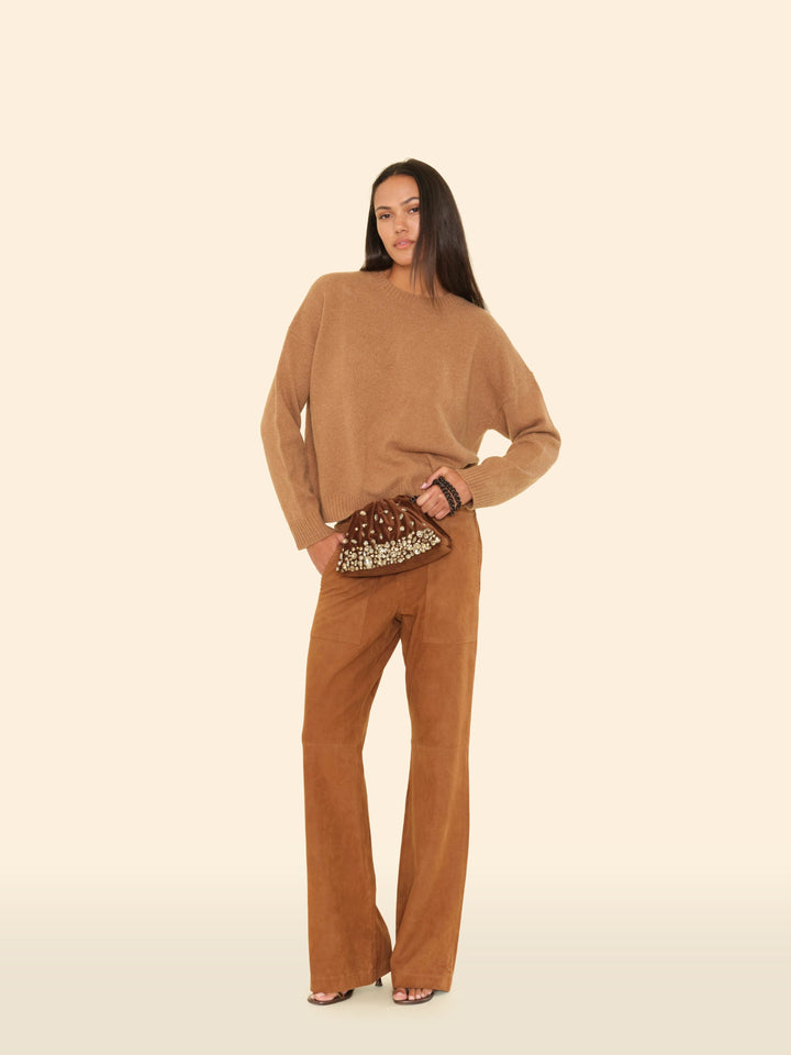 Maria La Rosa Handbag One Size / Brown Maria La Rosa Brown Pepita Bag M0PTB120-OS-BRN Maria La Rosa Brown Pepita Bag