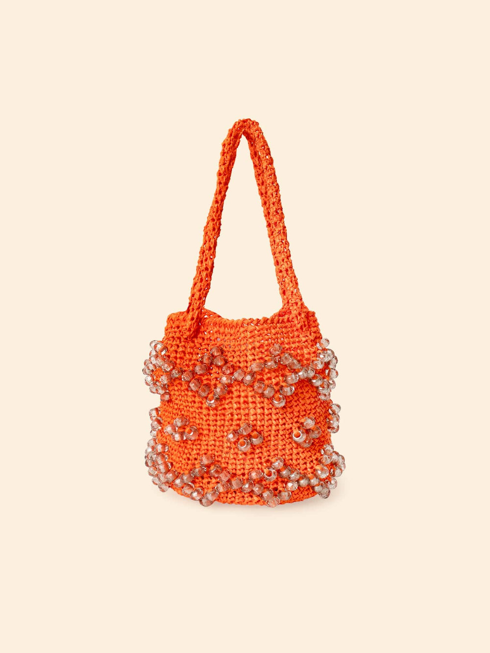 Maria La Rosa Handbag One Size / Orange Maria La Rosa Orange La Gemmé Mini Bucket Bag M0LGB220-OS-ORG Maria La Rosa Orange La Gemmé Mini Bucket Bag