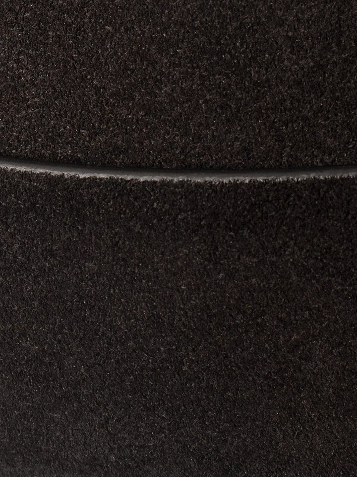 Silver Ostrich Belt Silver Ostrich Black Suede New Mexico Belt Silver Ostrich Black Suede New Mexico Belt