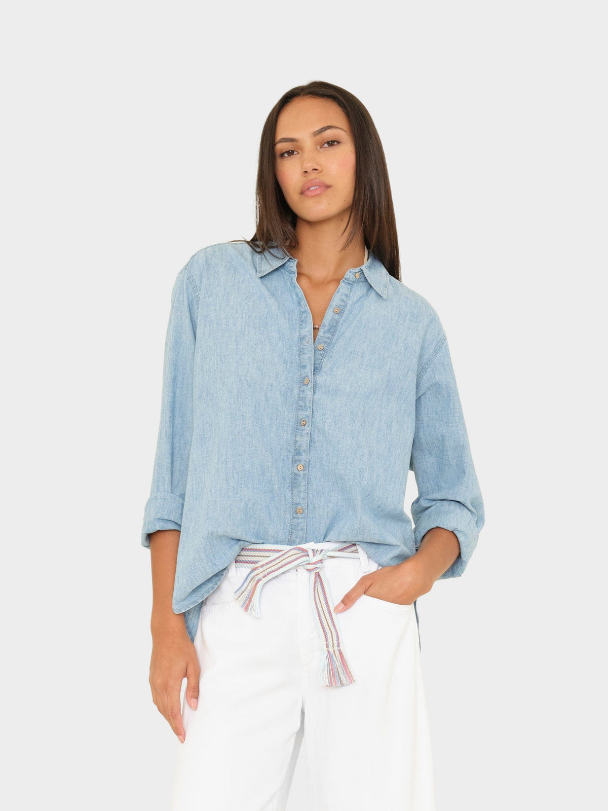 dusty blue dress shirt Beau Bridal lingerie Constructed with technical fabrics Size:S / 15