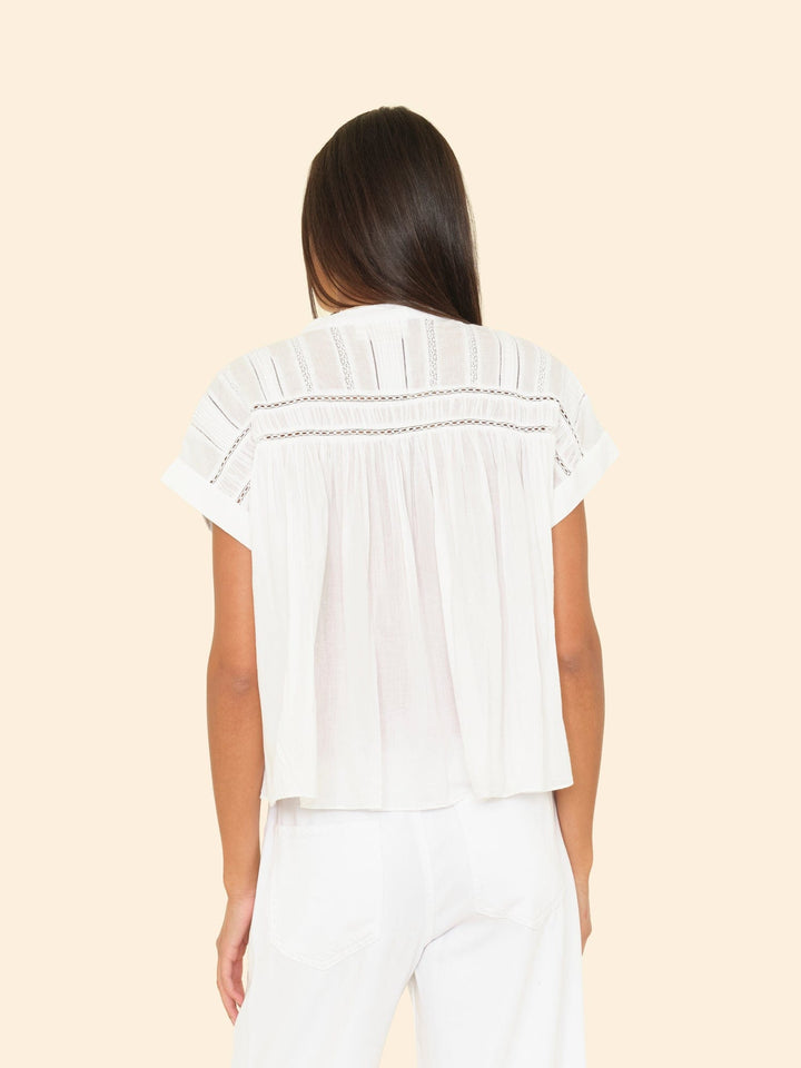 X2403 Top White Louelle Top White Louelle Top