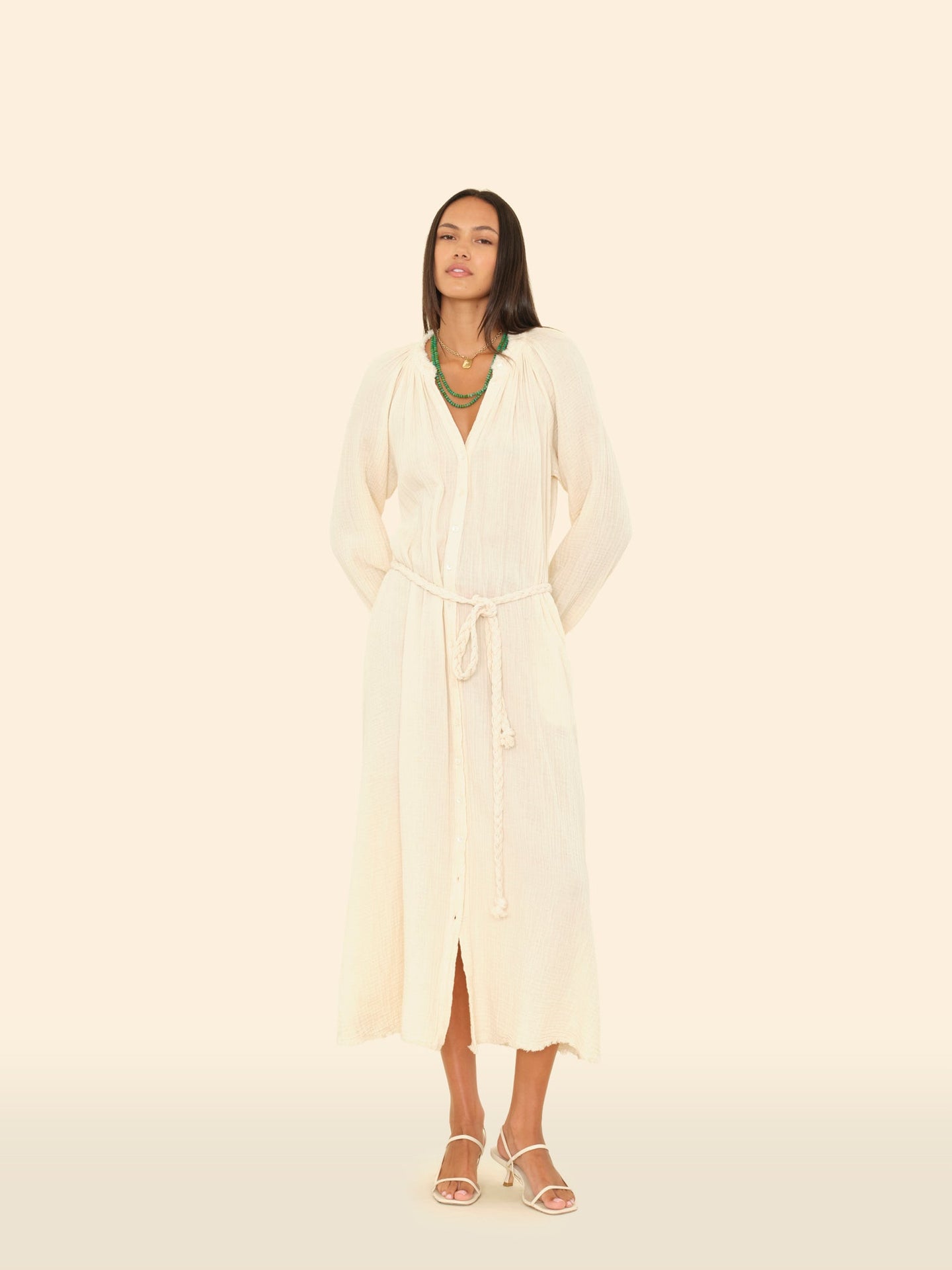 X2405 Dress Oysterette Andrea Dress Oysterette Andrea Dress