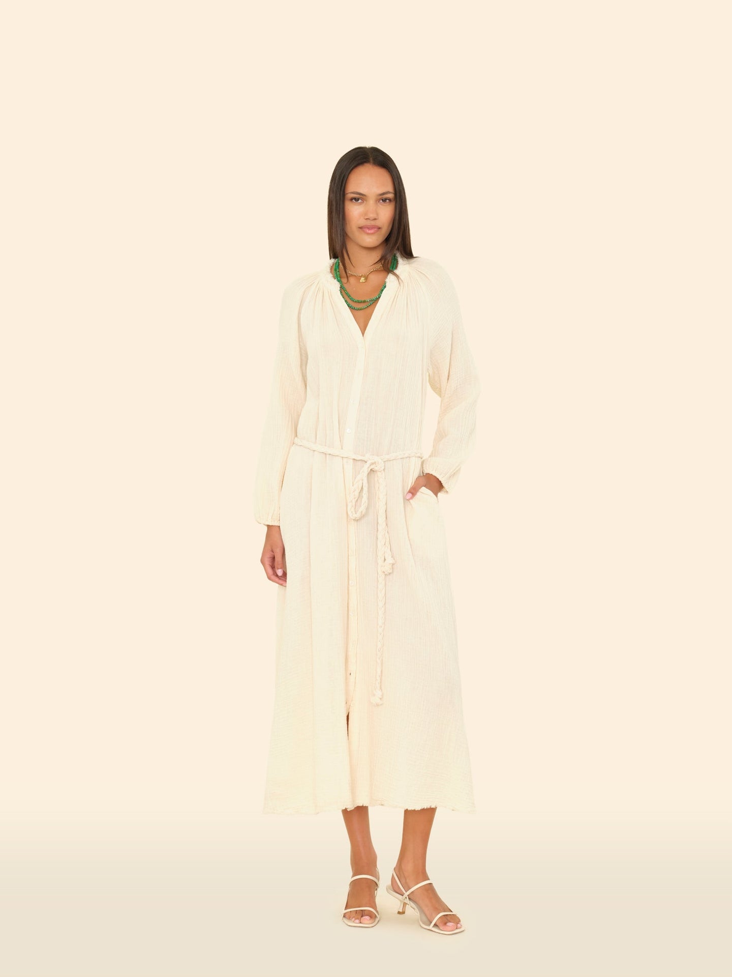 X2405 Dress Oysterette Andrea Dress Oysterette Andrea Dress