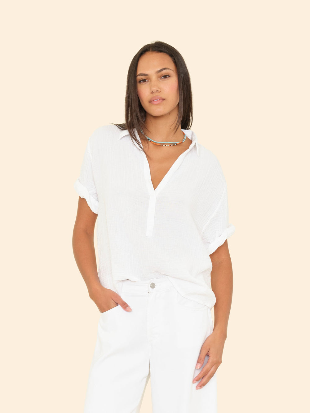 X2501 Top White Cruz Top White Cruz Top