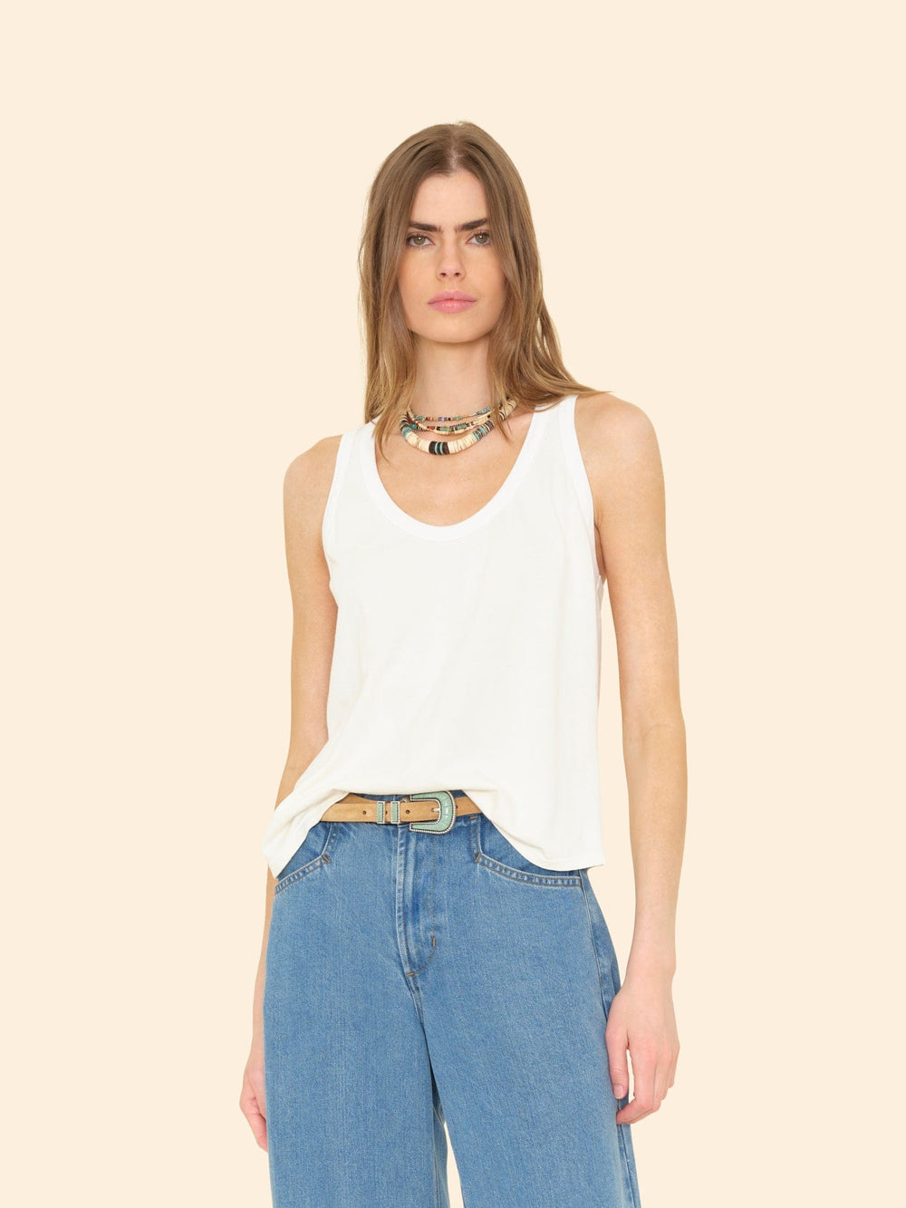 X2502 Tee Milk Jett Tank Milk Jett Tank