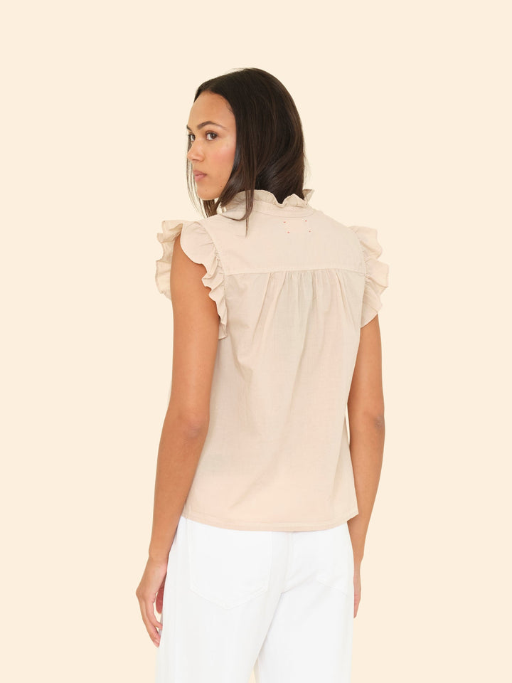 X2502 Top Parchment Brenna Top Parchment Brenna Top