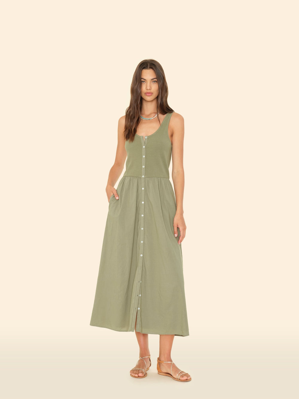 X2503 Dress Dark Seagrass Fenix Dress Dark Seagrass Fenix Dress