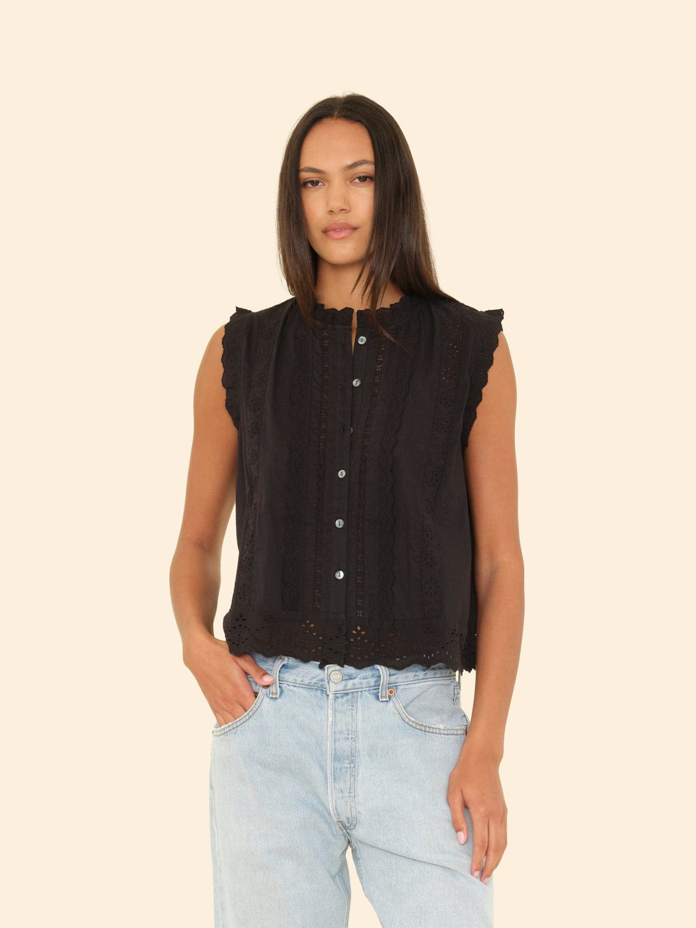 X2503 Shirt Black Lara Shirt Black Lara Shirt