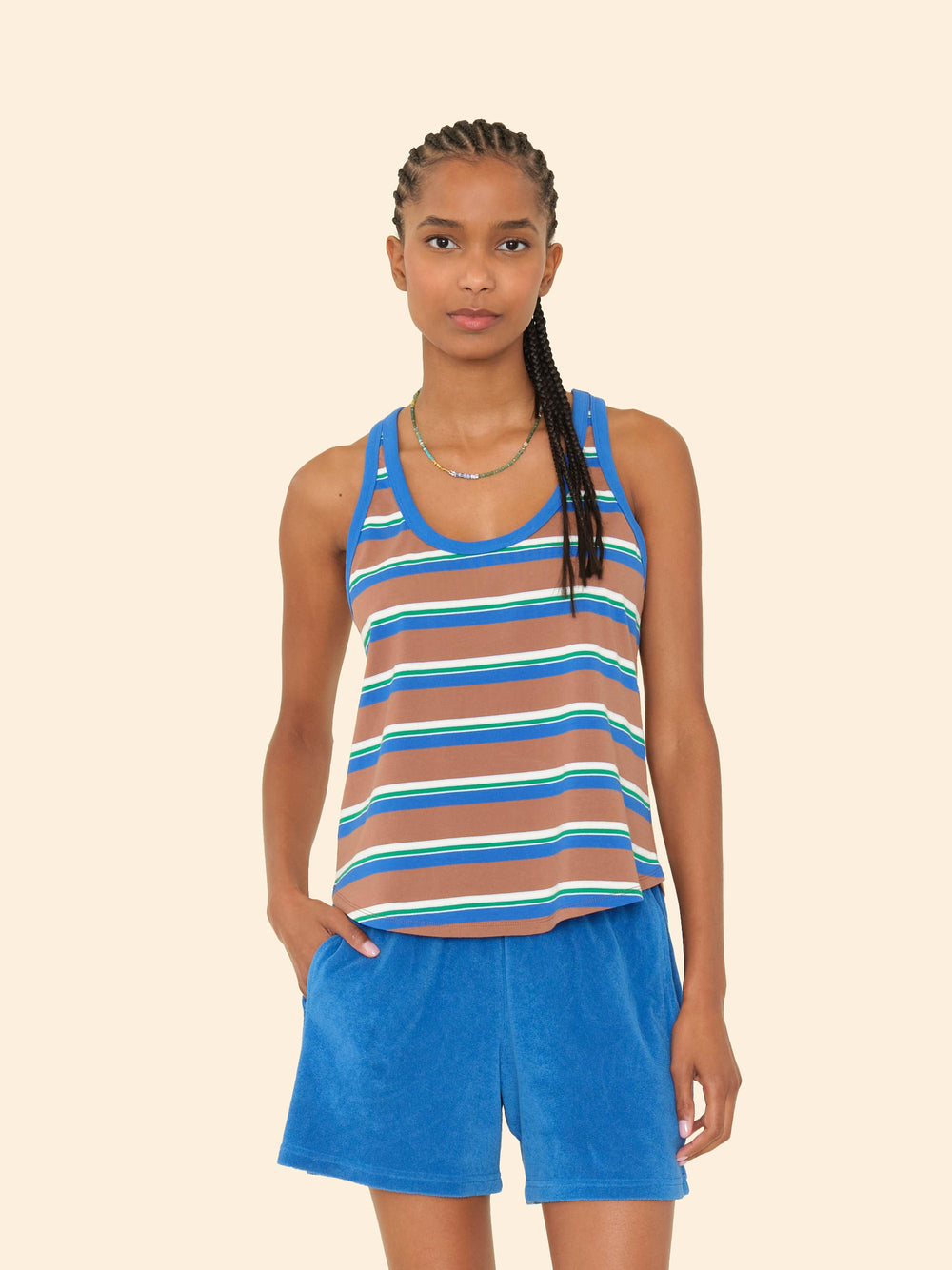 X2503 Tee Mocha Jett Tank Top Mocha Jett Tank Top