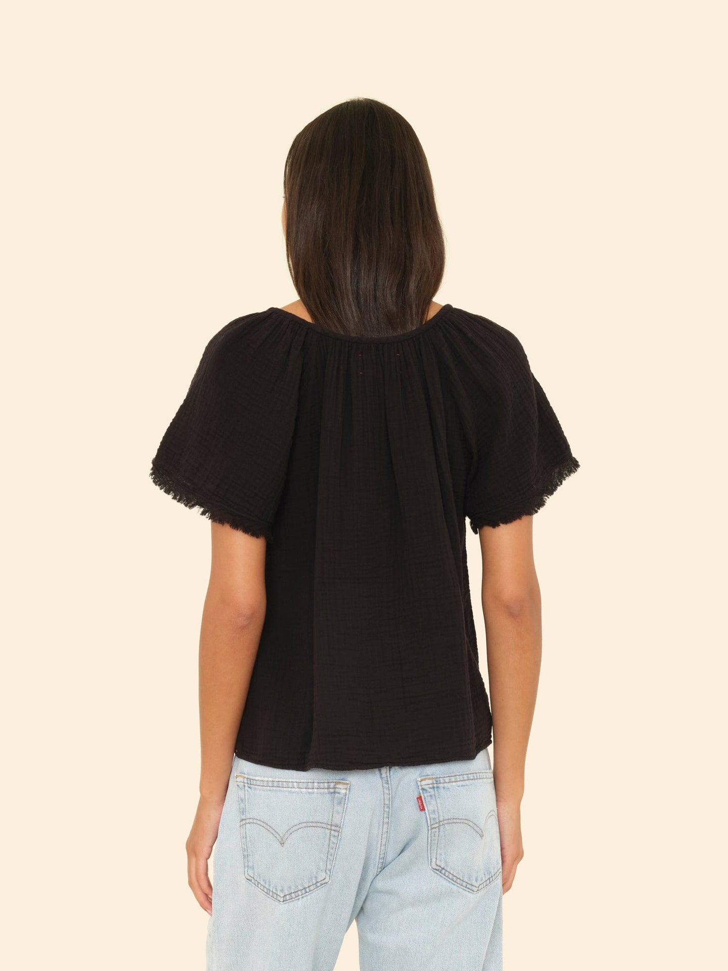 X2503 Top Black Macie Top Black Macie Top