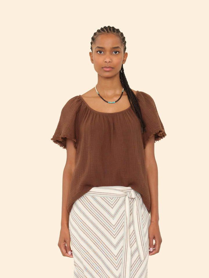 X2503 Top Cocoa Bean Macie Top Cocoa Bean Macie Top