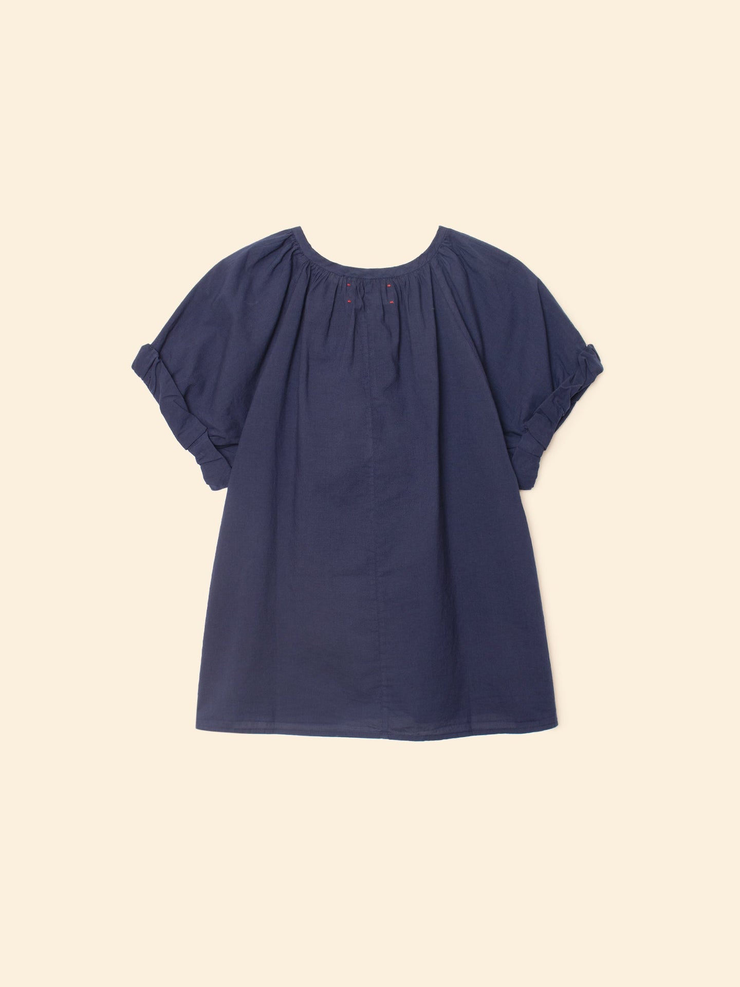 X2503 Top Navy Calla Top Navy Calla Top
