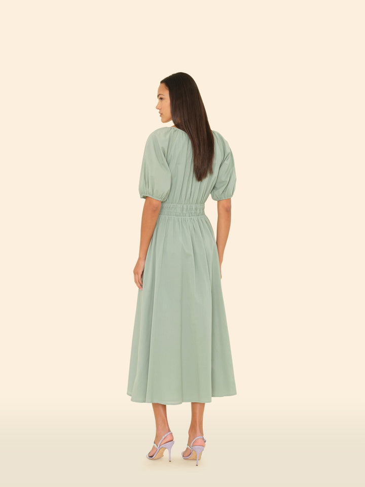 X2505 Dress Sage Leaf Emeline Dress Sage Leaf Emeline Dress