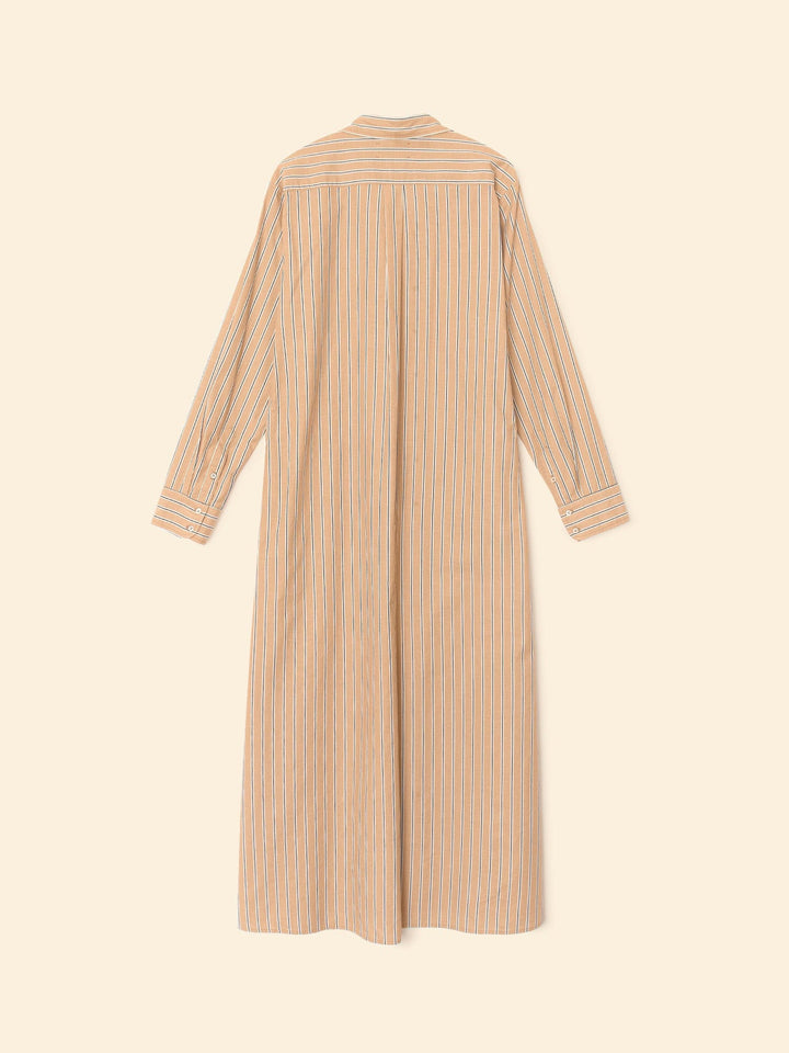 X2505 Dress Toffee Stripe Boden Dress Toffee Stripe Boden Dress