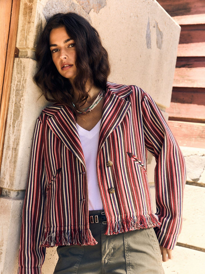 X2505 Jacket Onyx Stripe Garett Jacket Onyx Stripe Garett Jacket