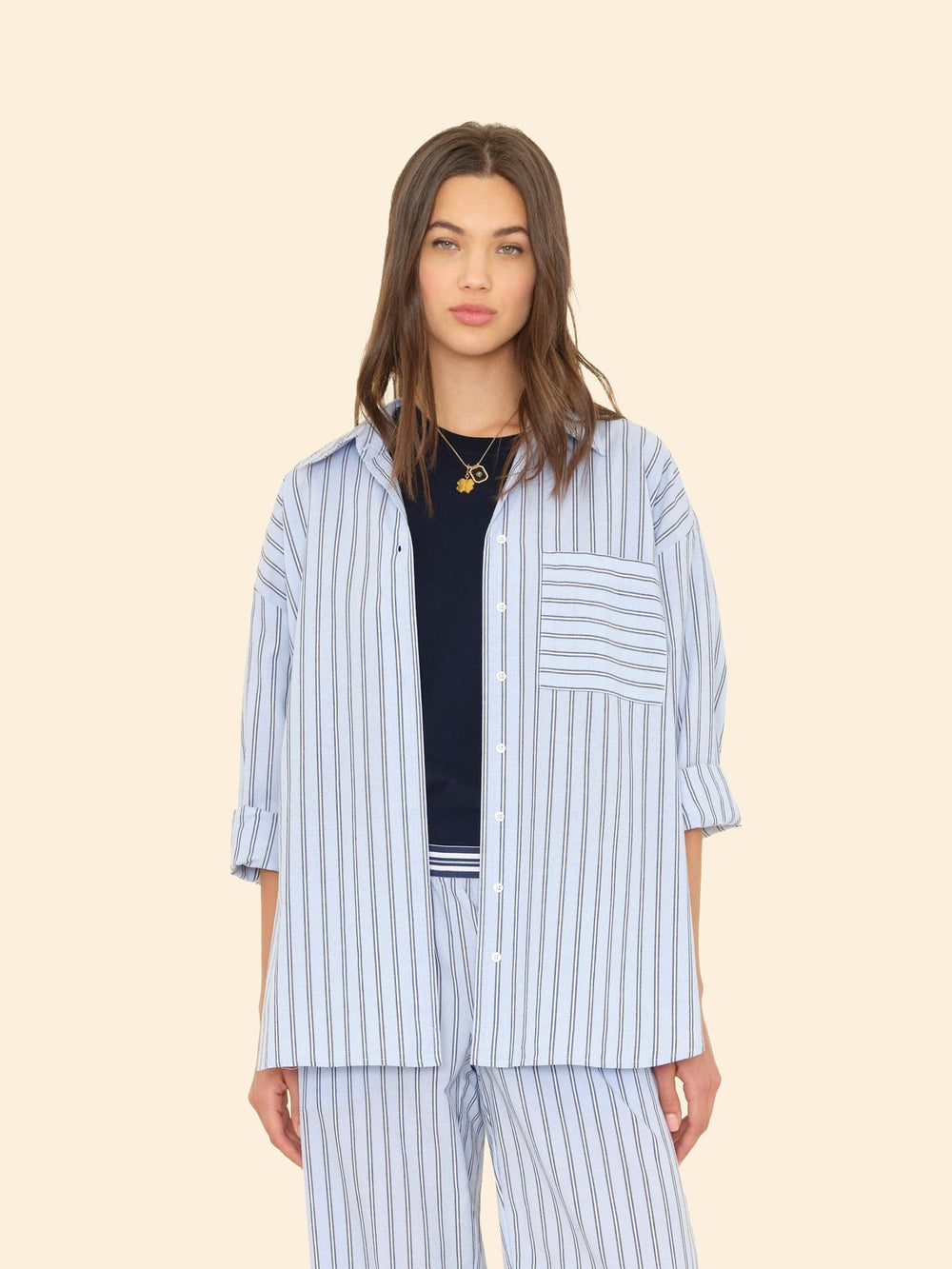 X2505 Shirt Cascade Stripe Sydney Shirt Cascade Stripe Sydney Shirt