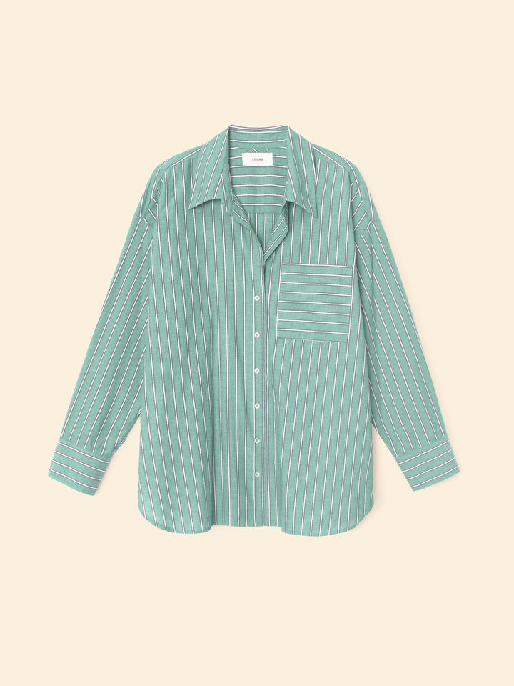 X2505 Shirt Cilantro Stripe Sydney Shirt Cilantro Stripe Sydney Shirt