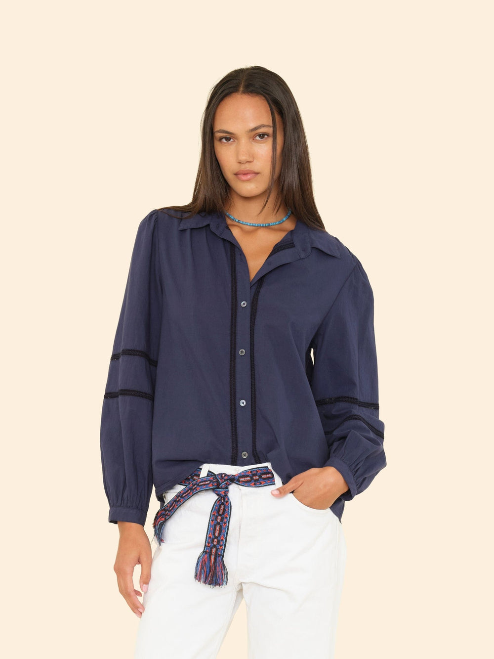 X2505 Shirt Navy Renata Shirt Navy Renata Shirt