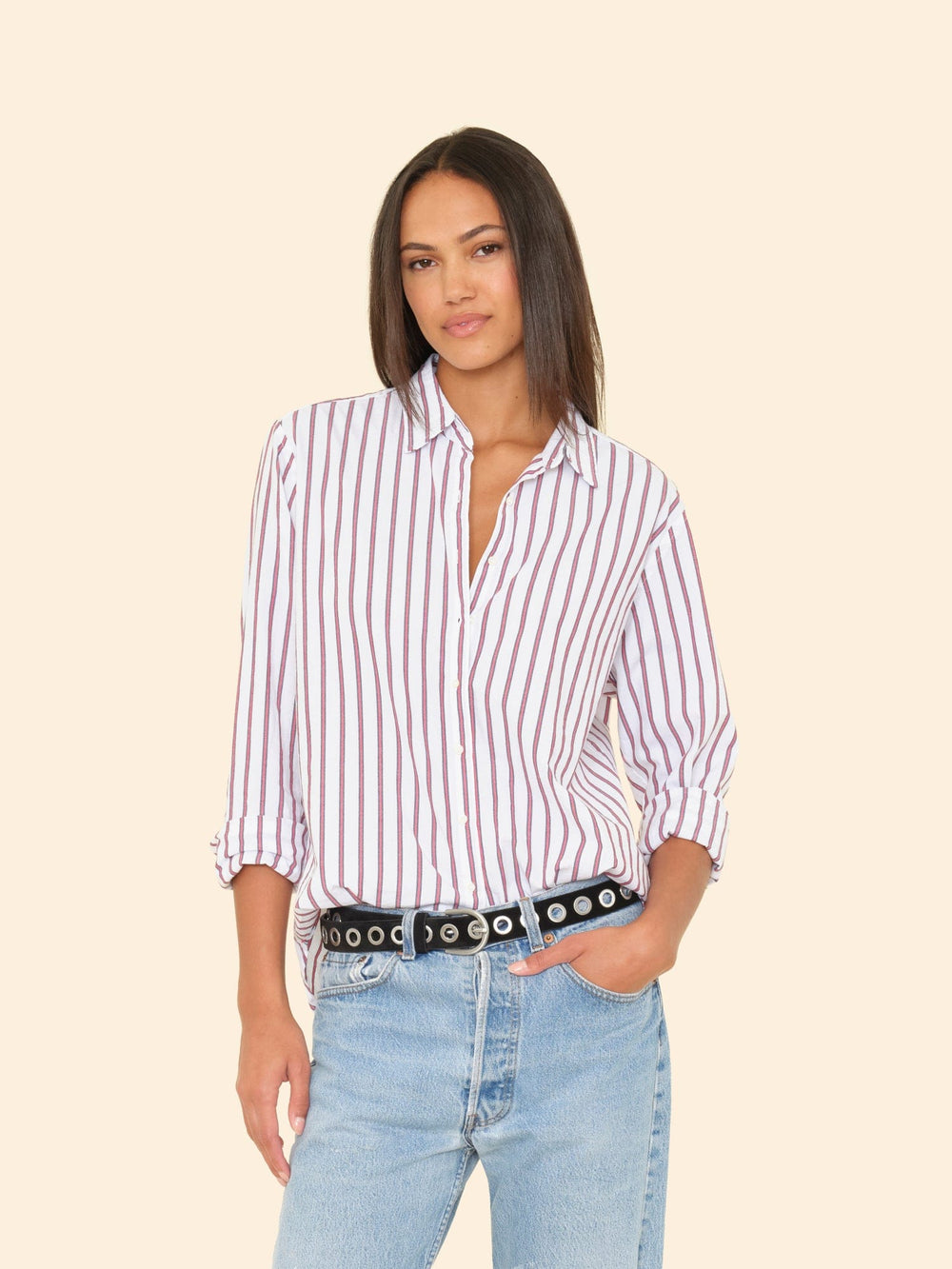 X2505 Shirt Peppermint Stripe Beau Shirt Peppermint Stripe Beau Shirt