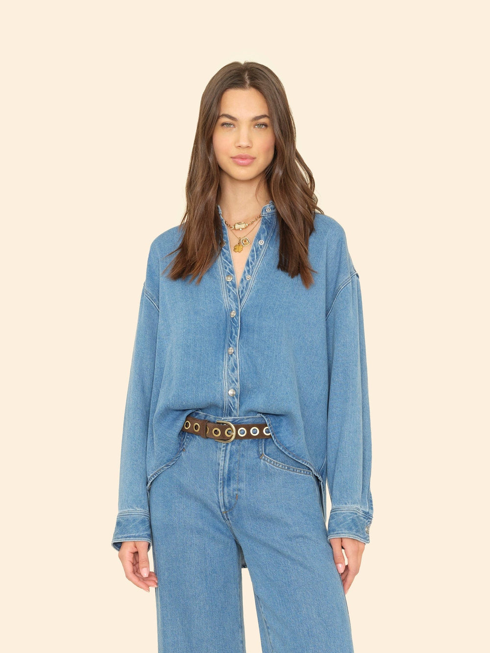 X2505 Shirt Voyage Blue Gia Denim Shirt Voyage Blue Gia Denim Shirt