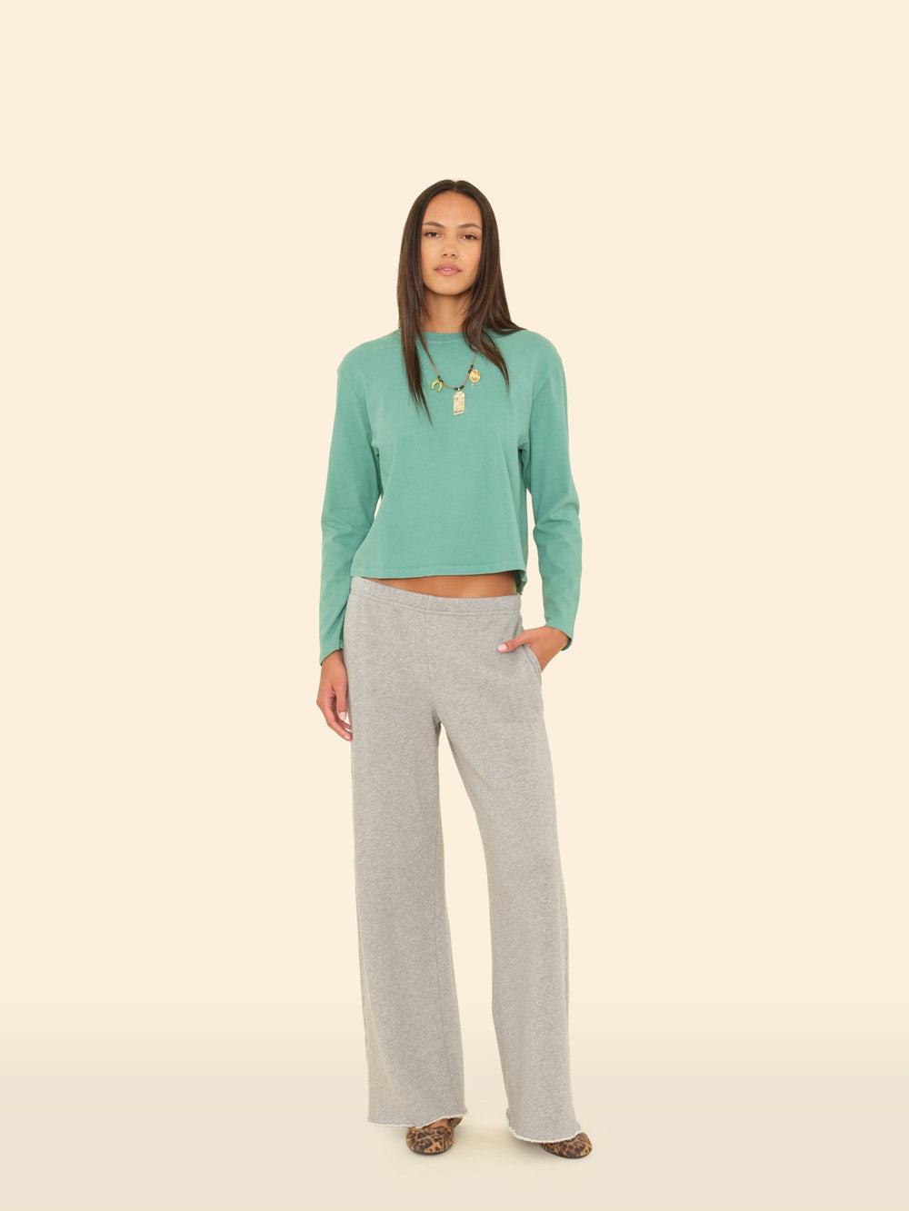 X2505 Sweatpant Heather Grey Emmette Sweatpant Heather Grey Emmette Sweatpant