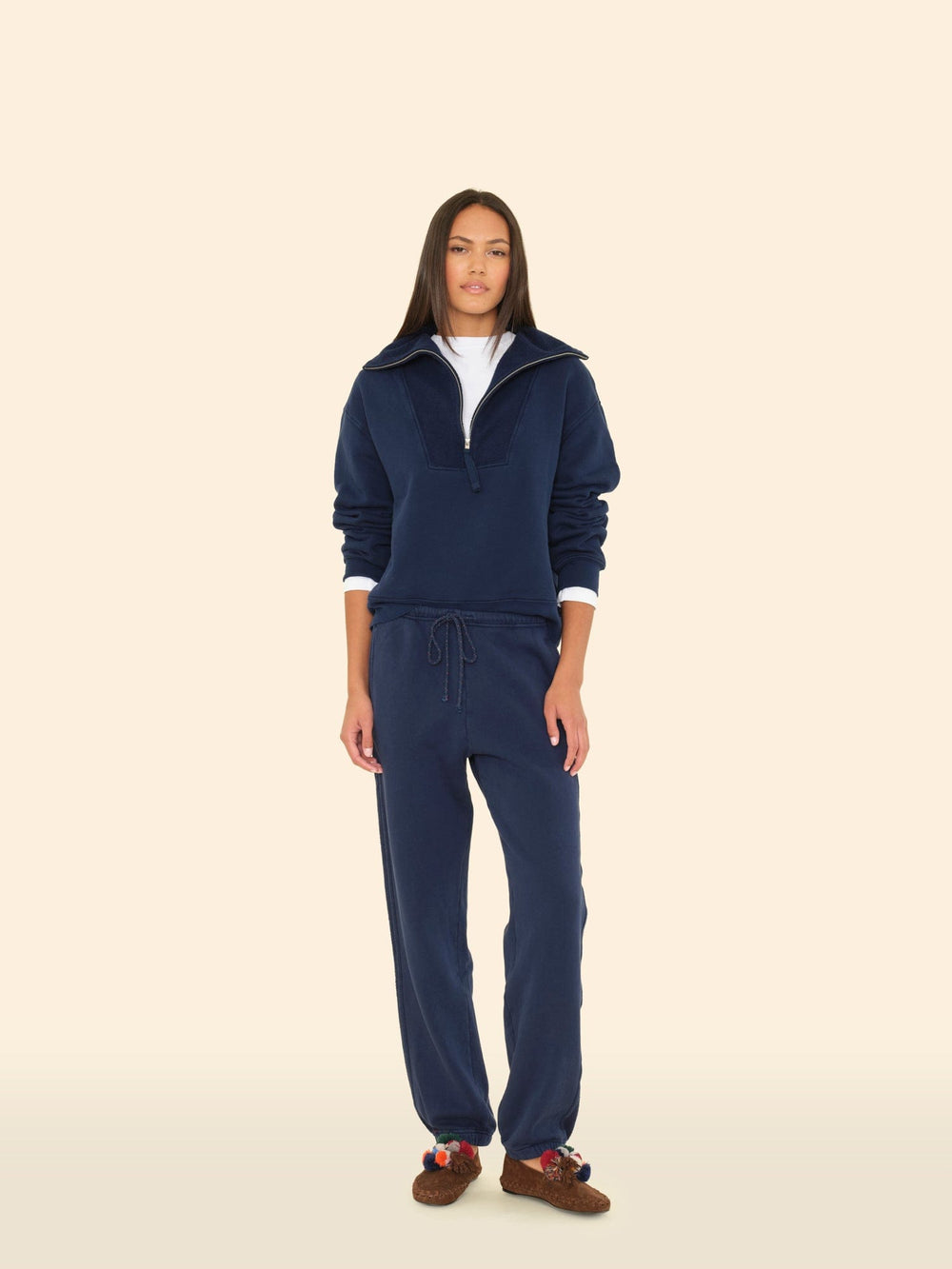 X2505 Sweatpant Navy Hemming Sweatpant Navy Hemming Sweatpant
