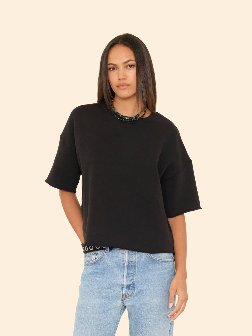 X2505 Sweatshirt Black Romeo Sweatshirt Black Romeo Sweatshirt