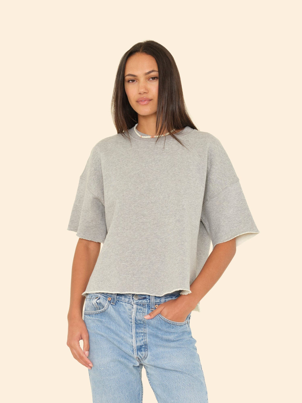 X2505 Sweatshirt Heather Grey Romeo Sweatshirt Heather Grey Romeo Sweatshirt