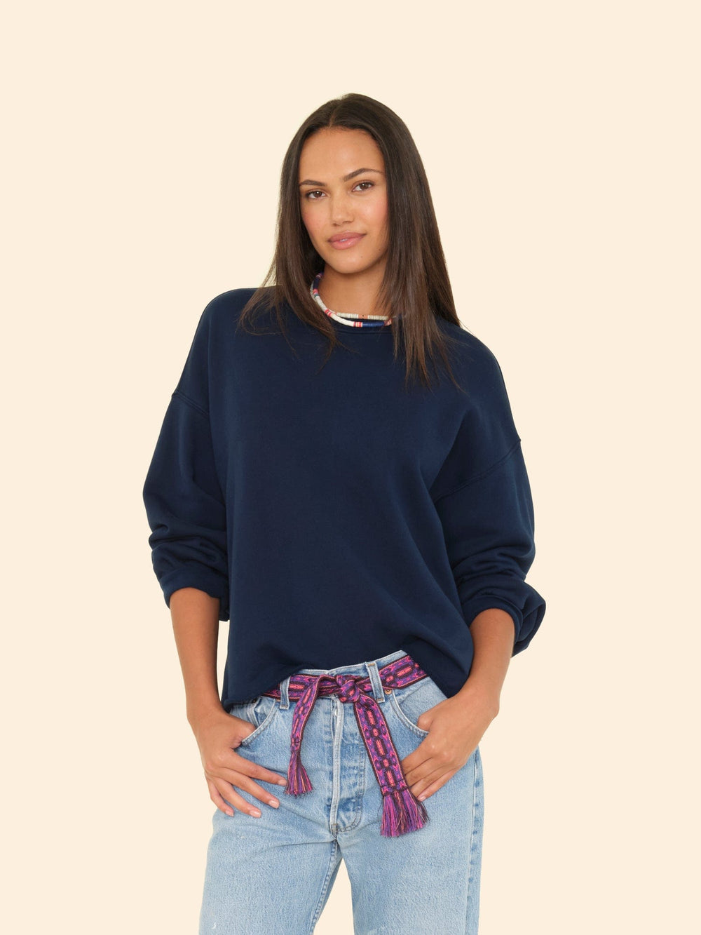 X2505 Sweatshirt Navy Honor Sweatshirt Navy Honor Sweatshirt