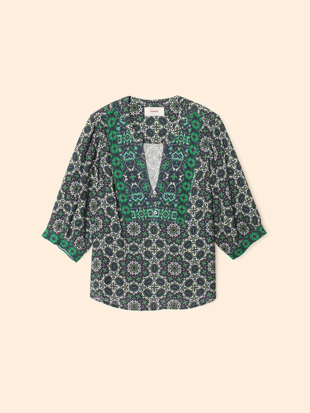 X2505 Top Navy Tile Corrine Top Navy Tile Corrine Top