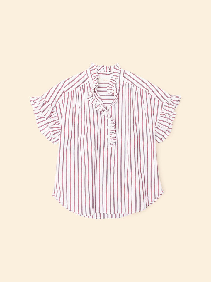 X2505 Top Peppermint Stripe Brie Top Peppermint Stripe Brie Top