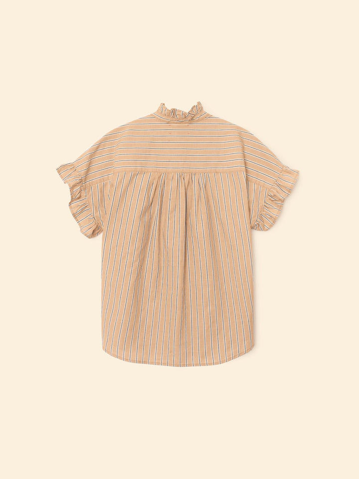 X2505 Top Toffee Stripe Brie Top Toffee Stripe Brie Top