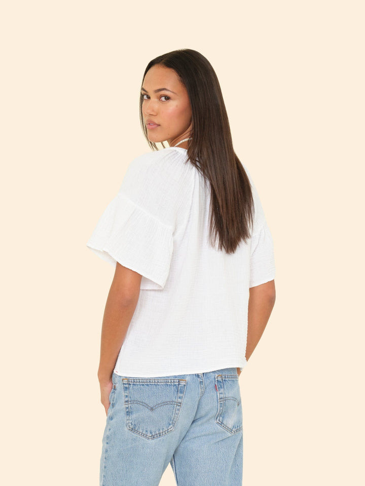 X2505 Top White Nia Top White Nia Top