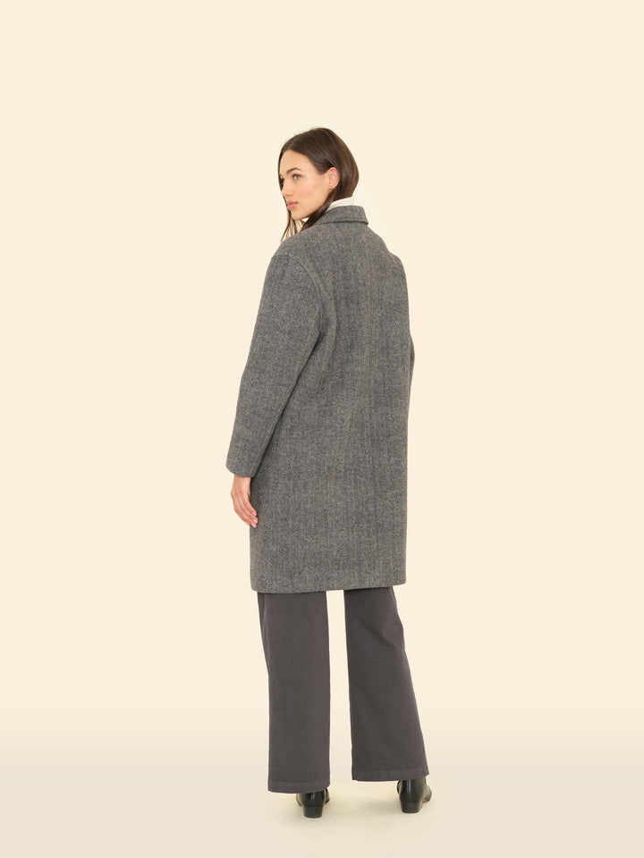 X2506 Coat Gray Byron Coat Gray Byron Coat
