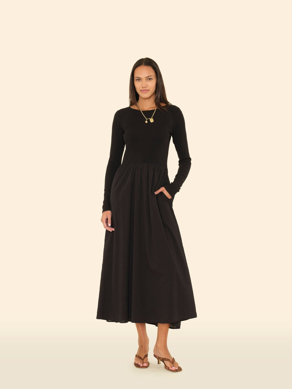 X2506 Dress Black Zandra Dress Black Zandra Dress