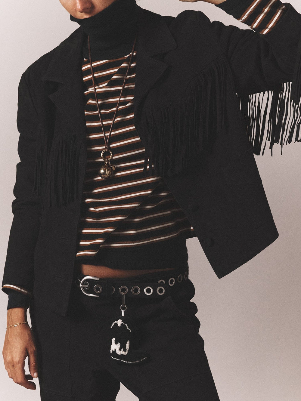 X2506 Jacket Black Bronco Suede Jacket Black Bronco Suede Jacket