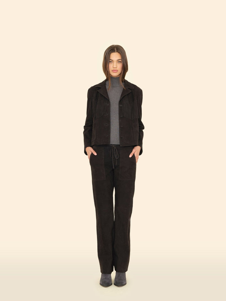 X2506 Pant Black Clyde Suede Pant Black Clyde Suede Pant