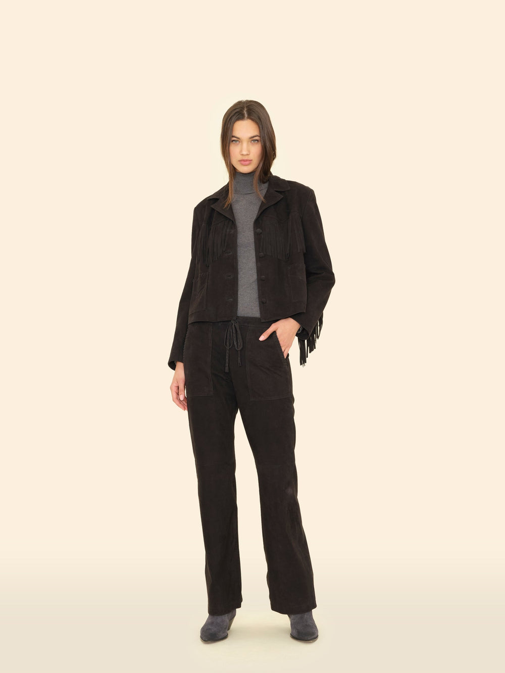 X2506 Pant Black Clyde Suede Pant Black Clyde Suede Pant