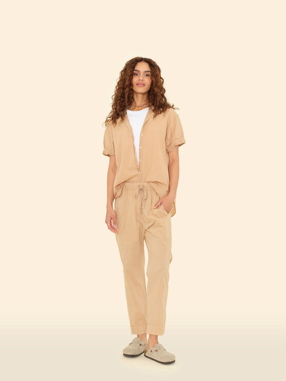 X2506 Pant Cashew Draper Pant Cashew Draper Pant