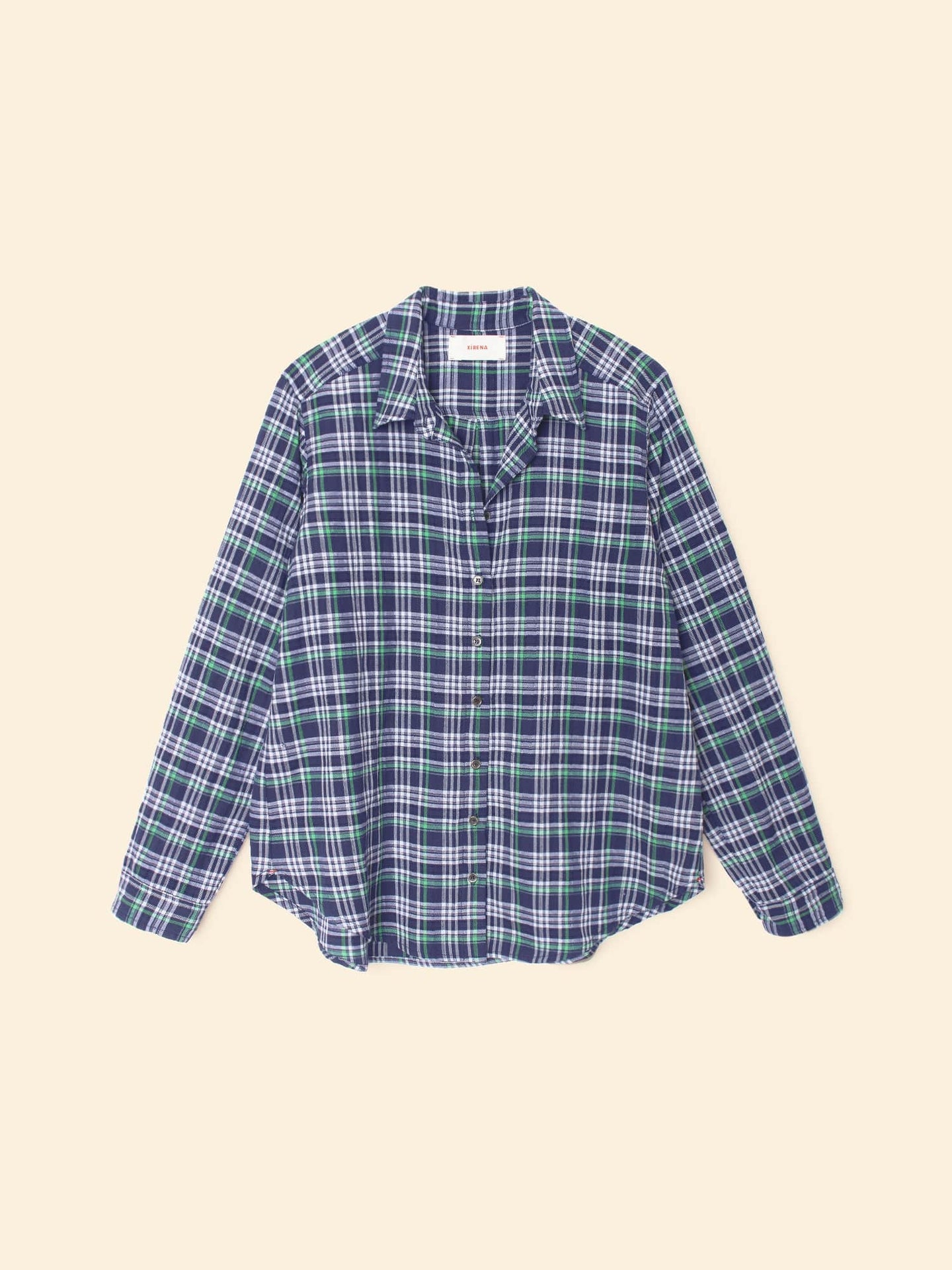 X2506 Shirt Forest Blue Plaid Scout Shirt Forest Blue Plaid Scout Shirt