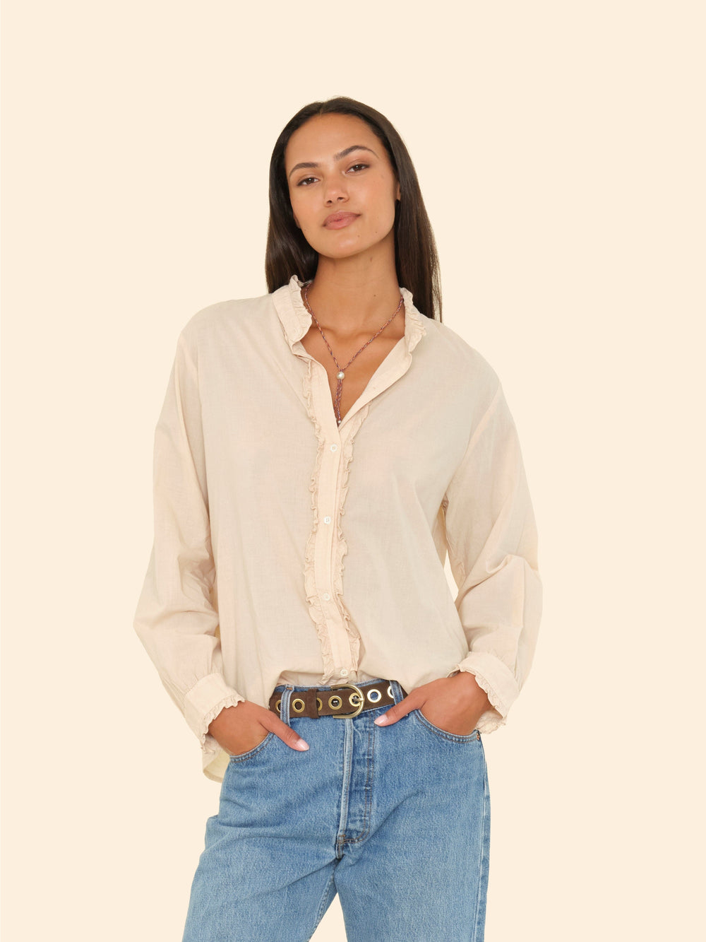 X2506 Shirt Parchment Amelie Shirt Parchment Amelie Shirt