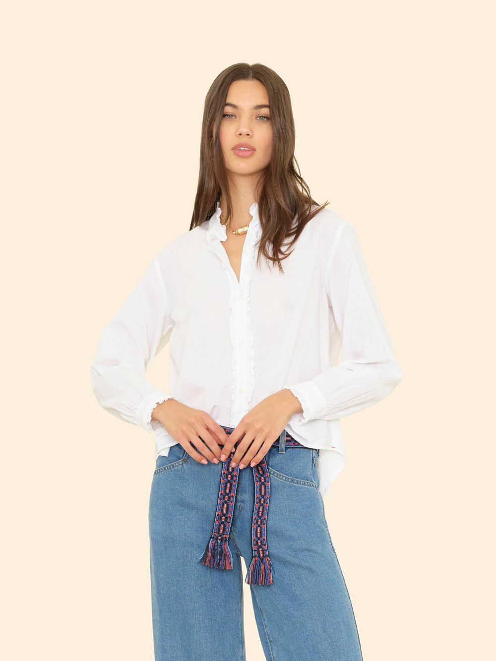 X2506 Shirt White Amelie Shirt White Amelie Shirt