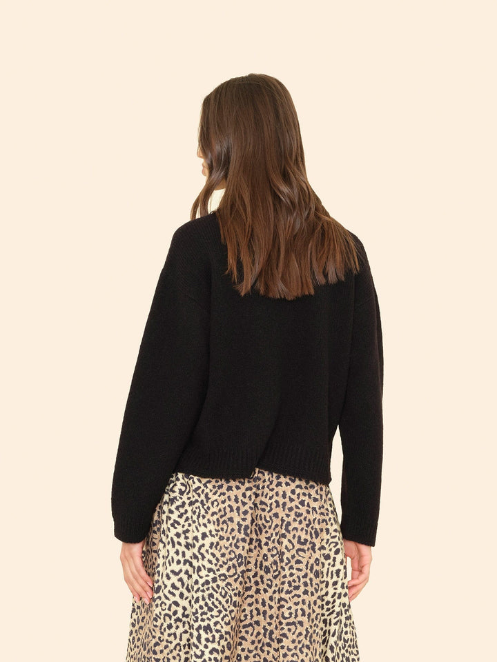 X2506 Sweater Black Cameron Sweater Black Cameron Sweater