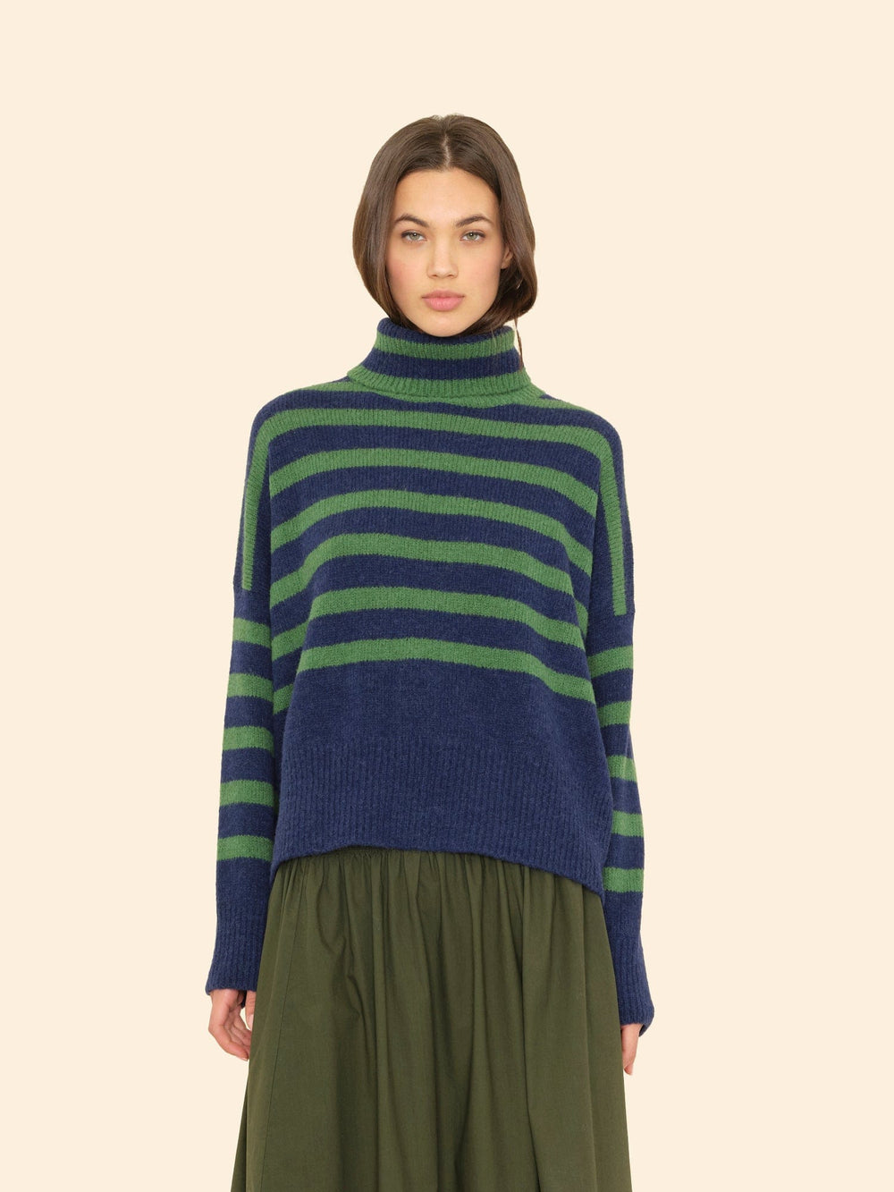 X2506 Sweater Navy Pine Brady Sweater Navy Pine Brady Sweater