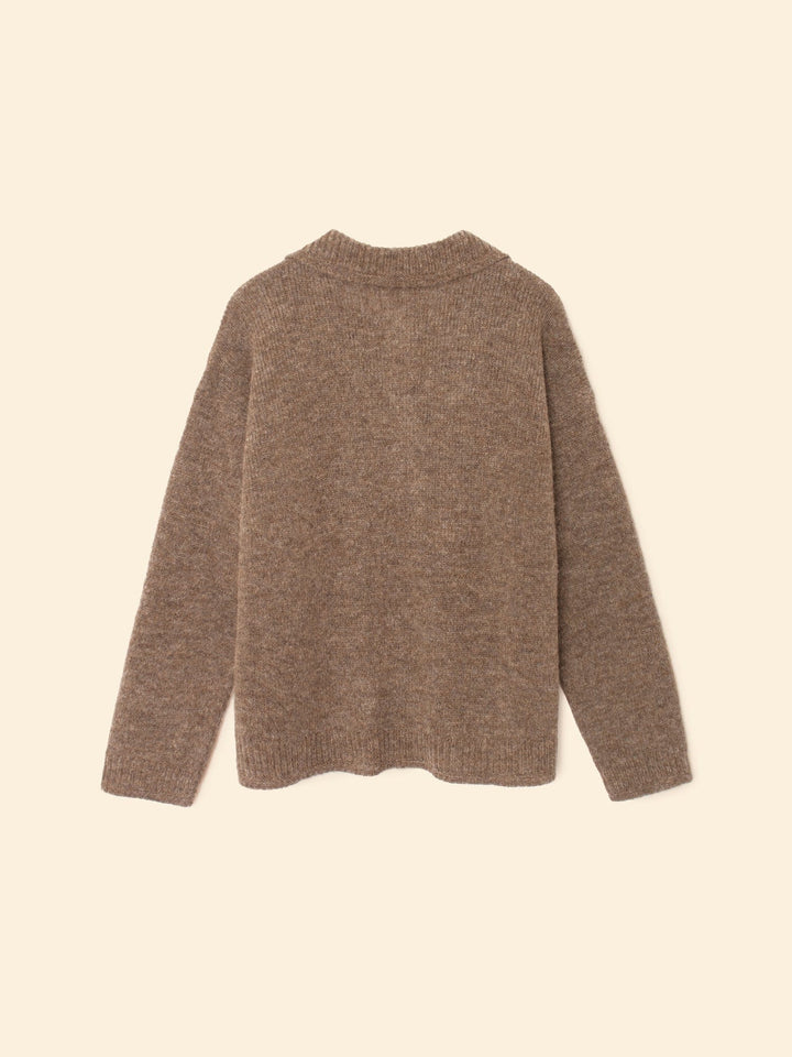 X2506 Sweater Taupe Ethan Sweater Taupe Ethan Sweater