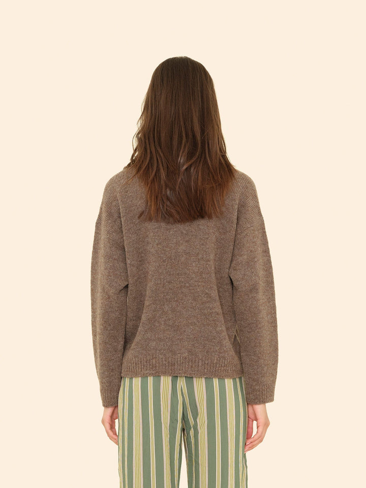X2506 Sweater Taupe Ethan Sweater Taupe Ethan Sweater