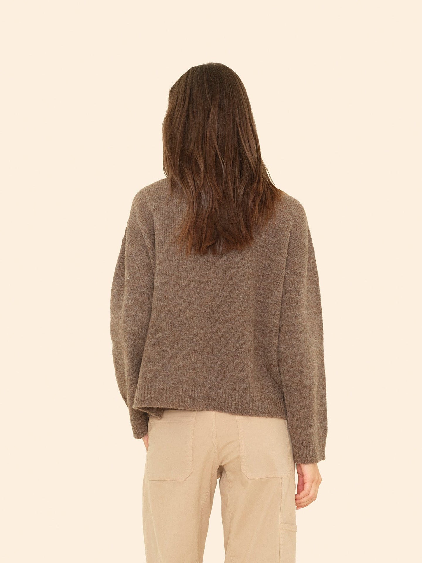 X2506 Sweater Taupe Julien Sweater Taupe Julien Sweater